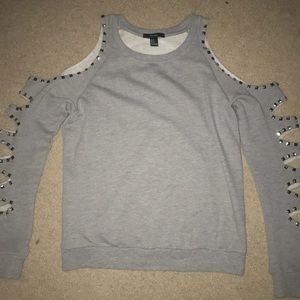 Forever 21 studded sweater